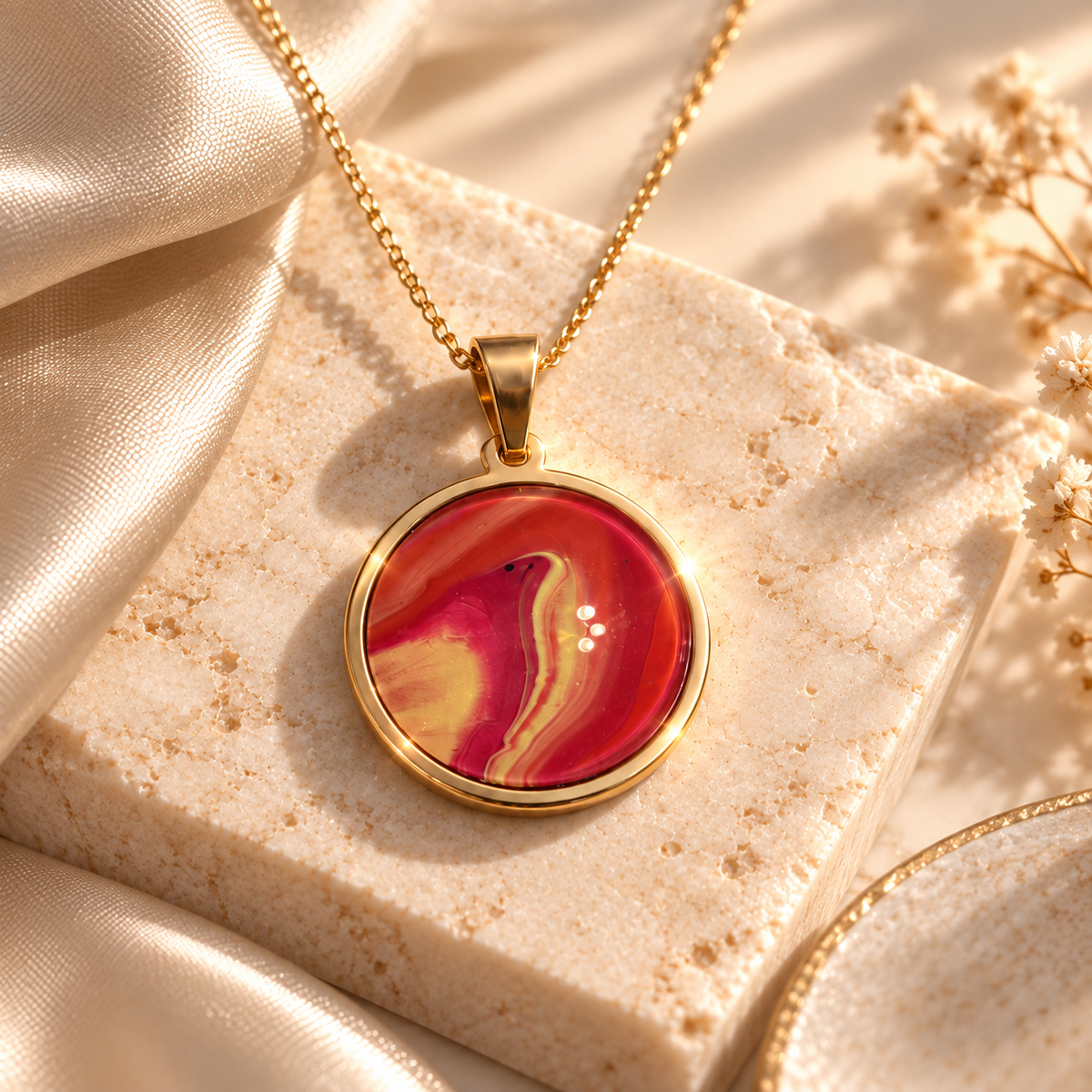 Pendant - Crimson Sunset