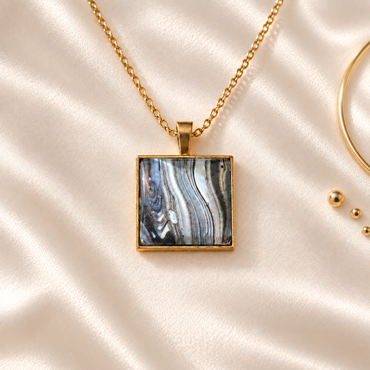 Pendant - Midnight Marble