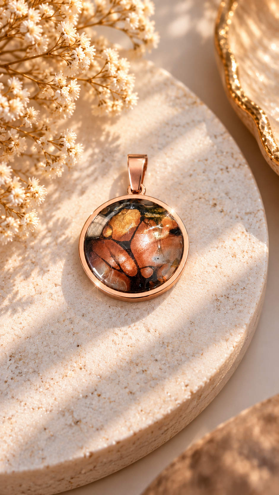 Pendant - Copper glow