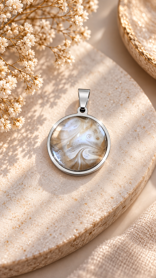 Pendant - Moonlit pearl