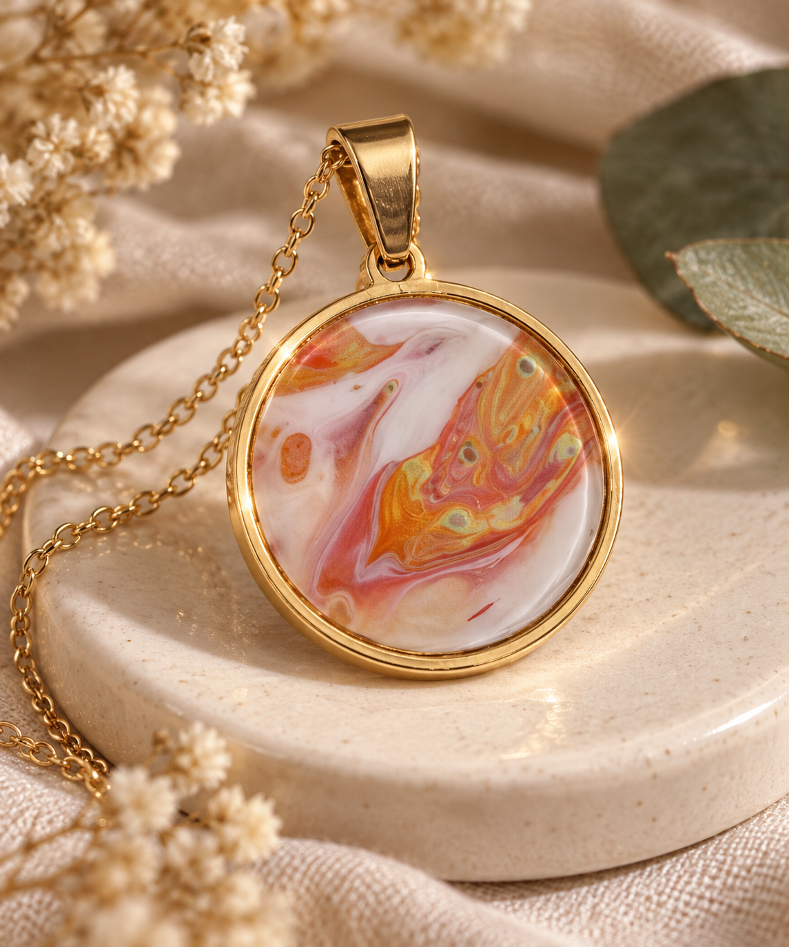 Pendant - Crimson sunset