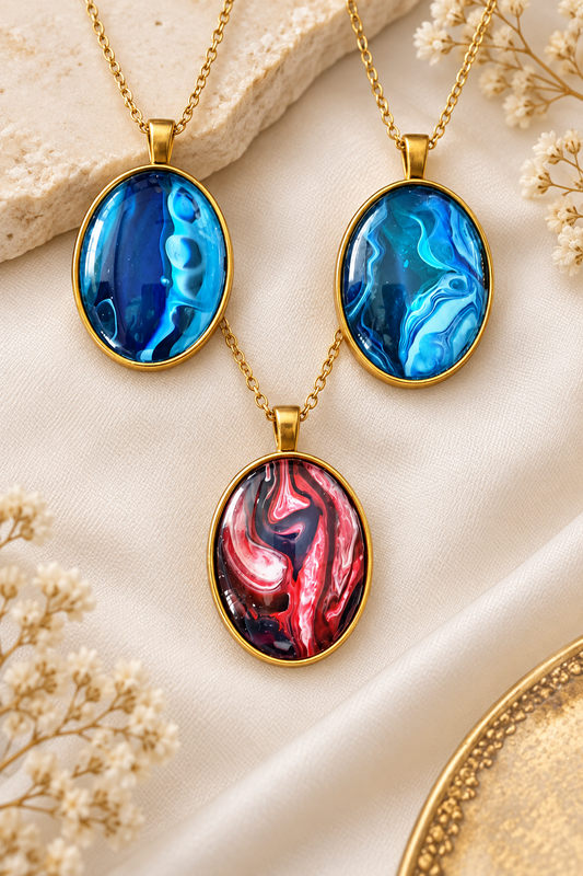 Pendant - Oval Flow